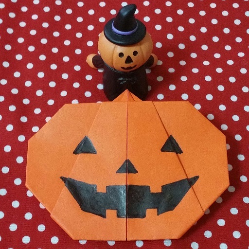 誰でも簡単 折り紙で作る ハロウィンかぼちゃ の作り方 元気ママ応援プロジェクト