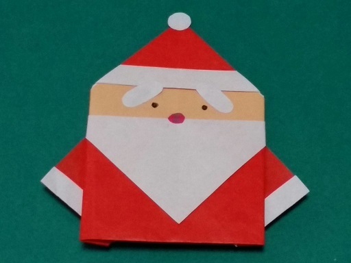 親子で作ろう 簡単で可愛い 折り紙サンタクロース の作り方 元気ママ応援プロジェクト