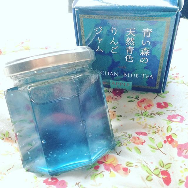 世界初の青色ジャム 青森の新名物 青い森の天然青色りんごジャム 元気ママ応援プロジェクト