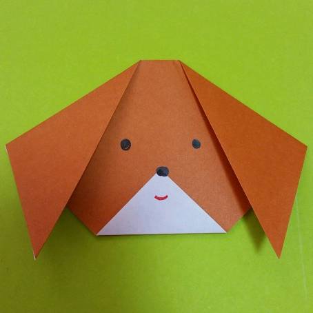 今年は戌年 親子で作れるすごく簡単な 犬の折り紙 元気ママ応援プロジェクト
