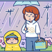 【育児あるある漫画】どう過ごす？雨の日の室内遊びの楽しみ方