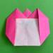 【折り紙遊び】可愛い名札『チューリップワッペン』の作り方