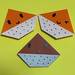 【簡単折り紙】折り紙１枚で２個できちゃう！小さい子でも作れる『簡単な栗』の折り方