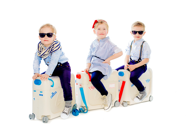 JetKids Premium Travel Gadgets for Kids, Children | Ride On Suitcases (40438)