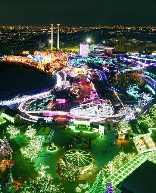 よみうりランド【公式】 on Instagram: “【ジュエリー・オーロラ】大観覧車からは園内に広がるジュエルミネーションと都心の夜景を一望することができます。頂上までおよそ6分半、徐々に広がっていく宝石色の輝きをお楽しみください。 #よみうりランド #東京 #Tokyo  #Japan #amusementpark…” (185232)