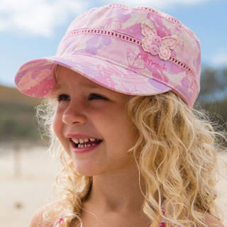 UVカットで夏を満喫できる女の子帽子。オーストラリア発...