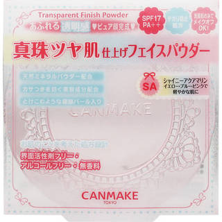 CANMAKE(キャンメイク) トランスペアレントフィニッシュパウダー SAシャイニーアクアマリン (236184)