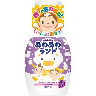 【楽天市場】白元アース あわあわランド　ぶどうの香り 300ml  入浴液 (375886)